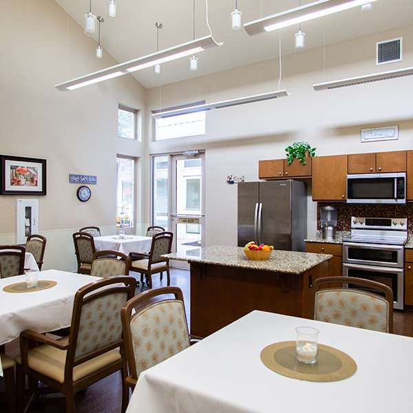 Kitchen with dinning area